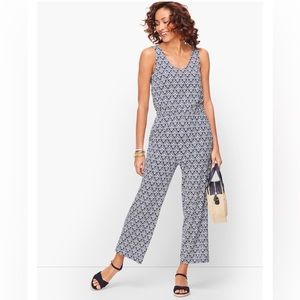 TWIST BACK MEDALLION JUMPSUIT
